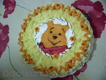 Gateau d'anniversaire de winnie