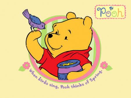 Winnie avec l'Oiseau